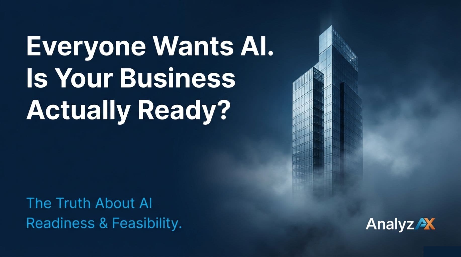 AI readiness and digital transformation concept